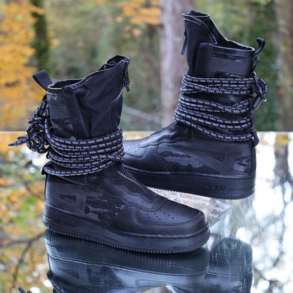 Nike SF Air Force 1 High Black - Picture 1 of 13